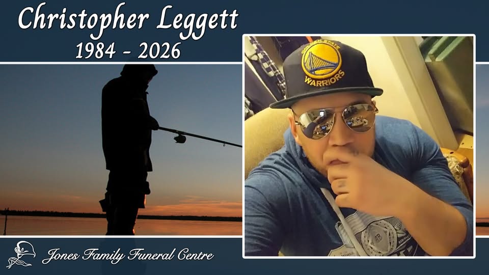 Christopher Leggett, Amherst NS Obituary- Death